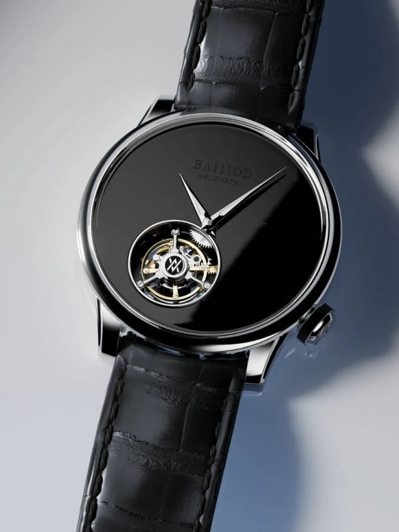 BA111OD,Chapter 4 41mm,41mm,Stainless Steel,Black,Handwound,Tourbillon,Anti-magnetic,Chapter 4 Onyx Flying Tourbillon
