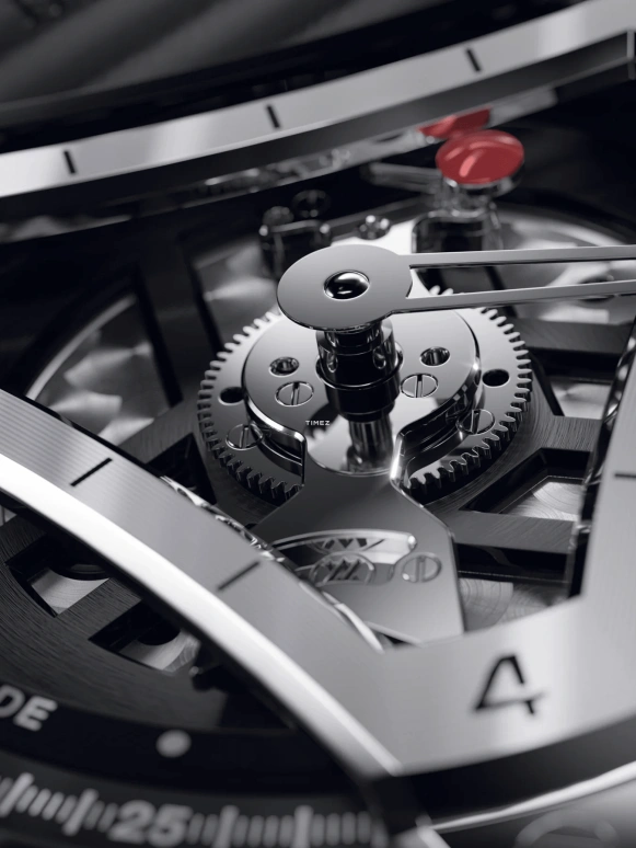 BA111OD,CHPTR_Δ 44mm,44mm,Stainless Steel,Black,Silver,Automatic,Day,40hours,CHPTR ,CHPTR .2 B.ROK