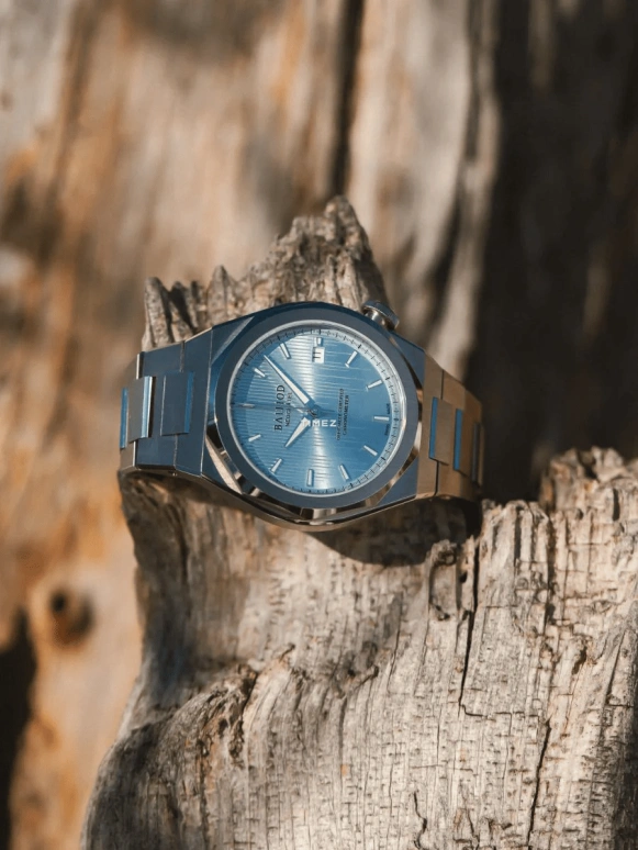 BA111OD,Chapter 7 40mm,40mm,Stainless Steel,Ice Blue,Automatic,Day,38hours,Chapter 7 Chronometer Frost Blue stainless steel bracelet