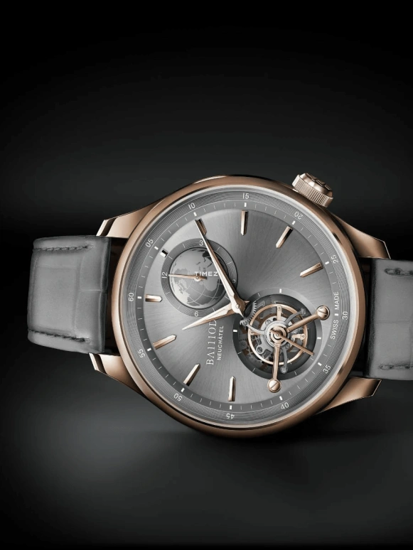 BA111OD,Chapter 4 44mm,44mm,Titanium,Grey,Handwound,Dule Time,Tourbillon,Chapter 4 GMT Tourbillon Limited Edition