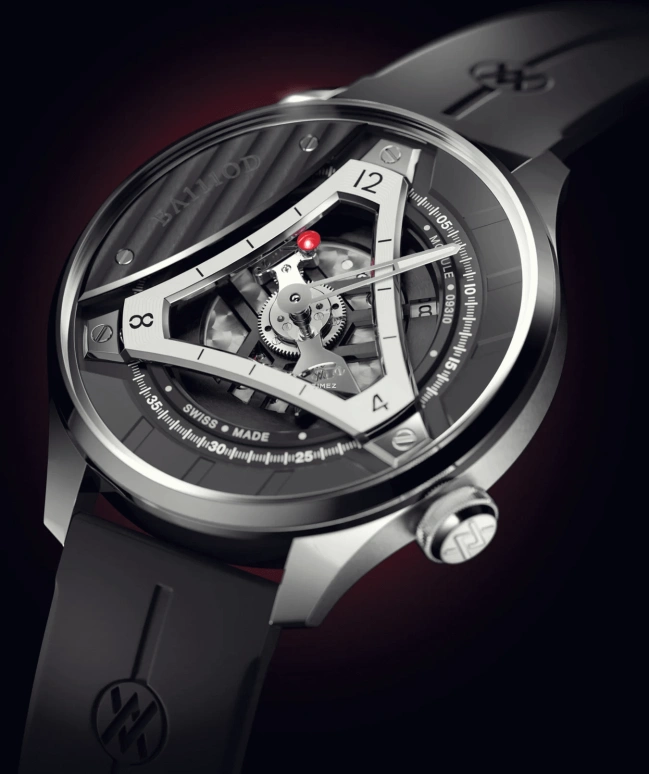 BA111OD,CHPTR_Δ 44mm,44mm,Stainless Steel,Black,Silver,Automatic,Day,40hours,CHPTR ,CHPTR .2 B.ROK