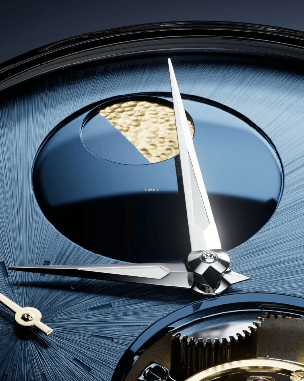 BA111OD,Chapter 4 41mm,41mm,Stainless Steel,Blue,Handwound,Tourbillon,Anti-magnetic,Chapter 4 Infinity Flying Tourbillon