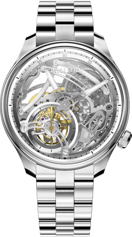 BA111OD Chapter 4 Chapter 4 Skeleton Tourbillon Ice White stainless steel