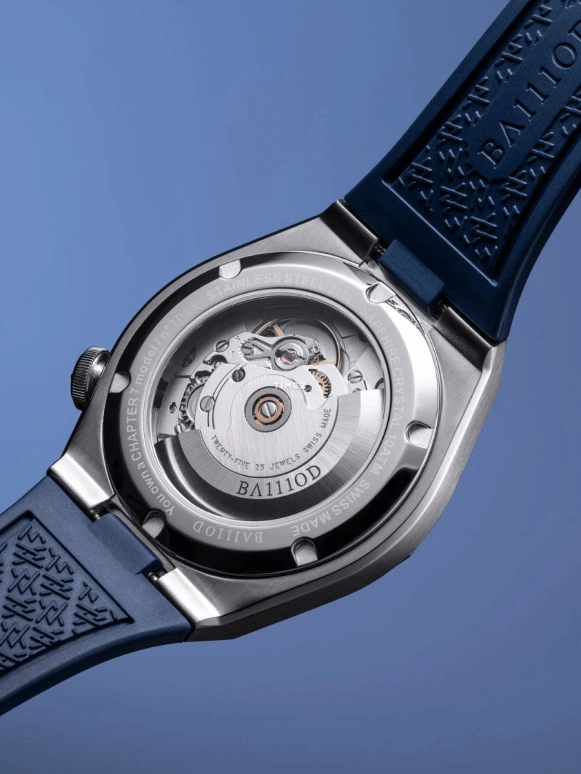 BA111OD,Chapter 7 40mm,40mm,Stainless Steel,Blue,Automatic,Day,38hours,Chapter 7 Chronometer Absolute Blue stainless steel bracelet