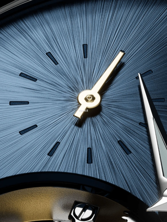 BA111OD,Chapter 4 41mm,41mm,Stainless Steel,Blue,Handwound,Tourbillon,Anti-magnetic,Chapter 4 Infinity Flying Tourbillon