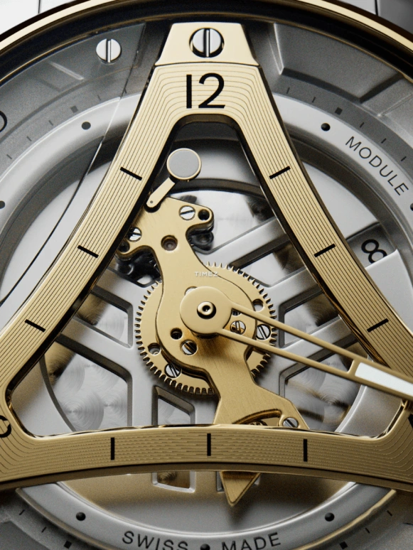 BA111OD,CHPTR_Δ 40mm,40mm,Stainless Steel,Champagne,White,Automatic,Day,40hours,CHPTR,CHPTR.9 2-Tone
