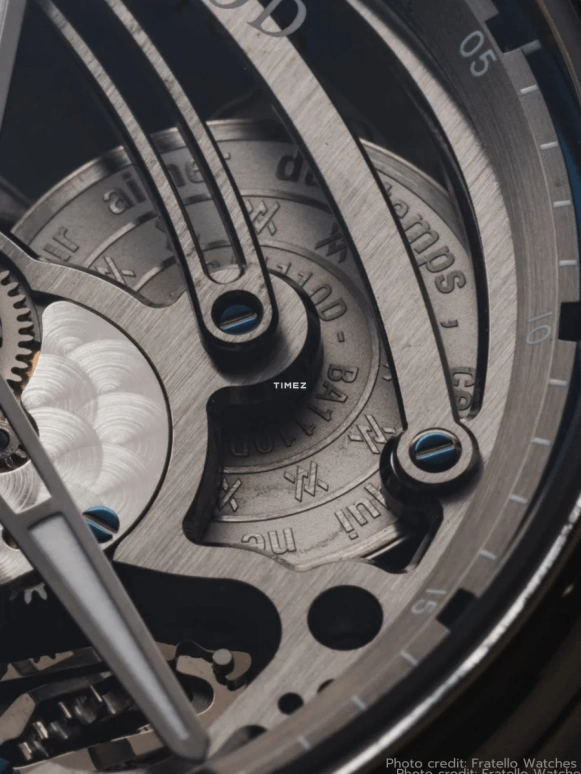 BA111OD,Chapter 4 40mm,40mm,Titanium,Grey,Handwound,Tourbillon,Anti-magnetic,Chapter 4,Chapter 4.5 T.V.D. Tourbillon