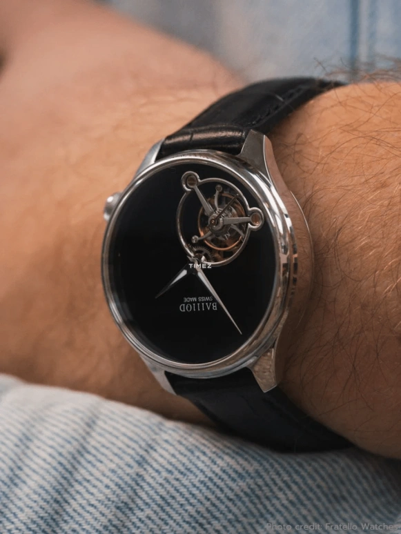 BA111OD,Chapter 4 40mm,40mm,Stainless Steel,Black,Handwound,Tourbillon,100hours,Chapter 4,Chapter 4.7 Onyx Tourbillon