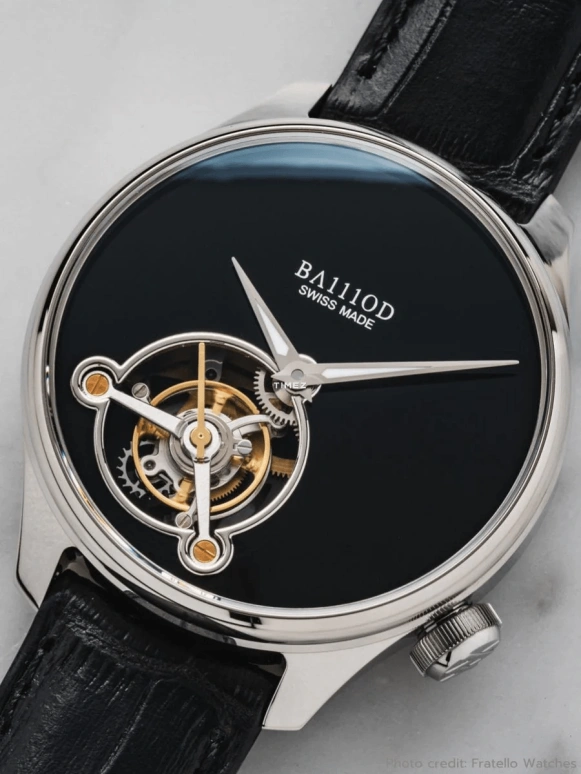 BA111OD,Chapter 4 40mm,40mm,Stainless Steel,Black,Handwound,Tourbillon,100hours,Chapter 4,Chapter 4.7 Onyx Tourbillon