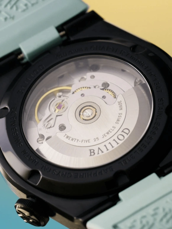 BA111OD,Chapter 7 40mm,40mm,Stainless Steel,Blue,Automatic,Day,38hours,Chapter 7 Chronometer Summer Edition 2025 Turquoise bracelet
