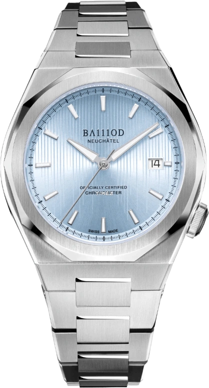 BA111OD Chapter 7 Chapter 7 Chronometer Frost Blue stainless steel bracelet