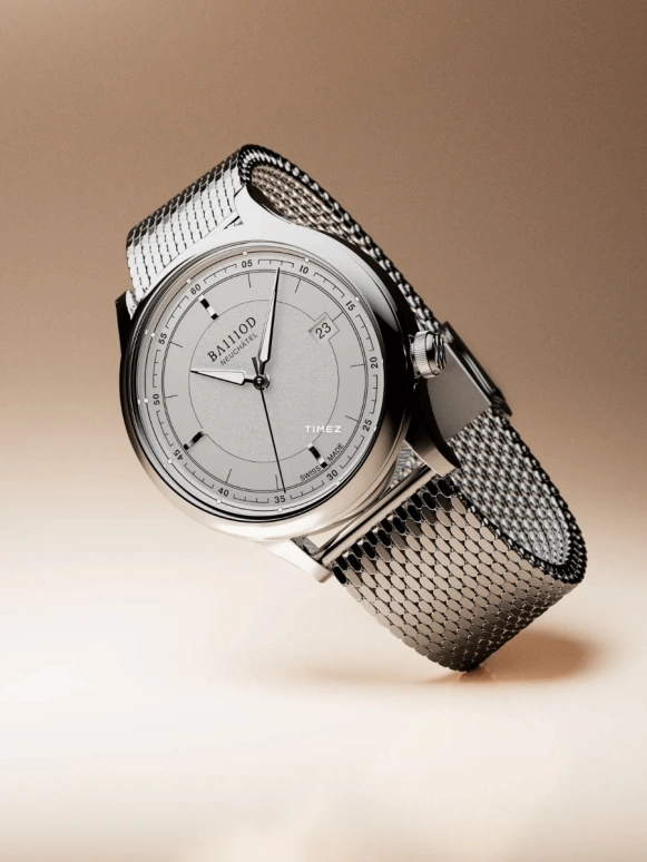 BA111OD,Chapter 8 41mm,41mm,Stainless Steel,White,Automatic,Day,38hours,Chapter 8 ,Chapter 8 - White