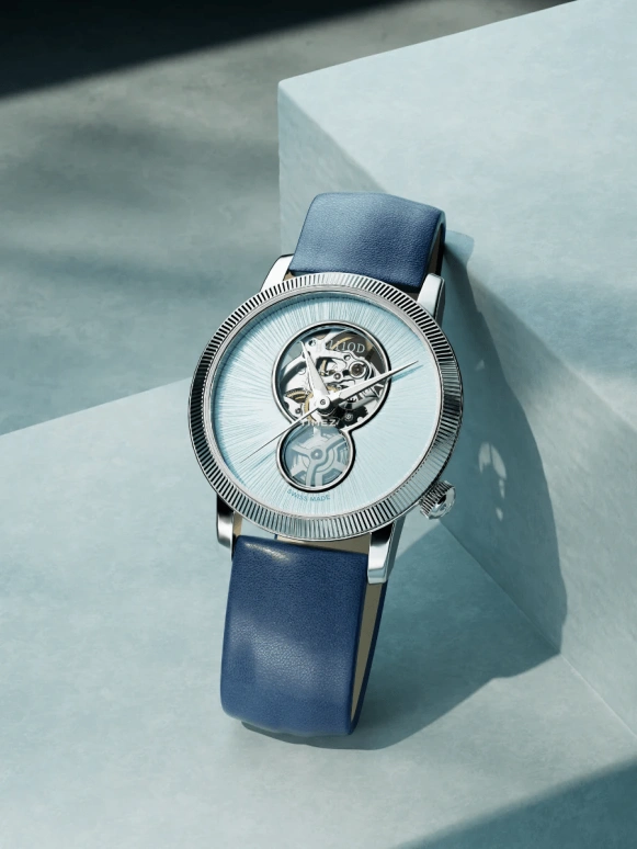 BA111OD,Chapter 6 36mm,36mm,Stainless Steel,Sky Blue,Automatic,38hours,Sapphire,Crystal Glass,Chapter 6,Chapter 6.3 Oceane