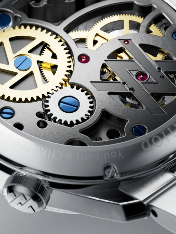 BA111OD,Chapter 4 40mm,40mm,Stainless Steel,Grey,Handwound,Tourbillon,Anti-magnetic,Chapter 4,Chapter 4.9 Meteor Tourbillon