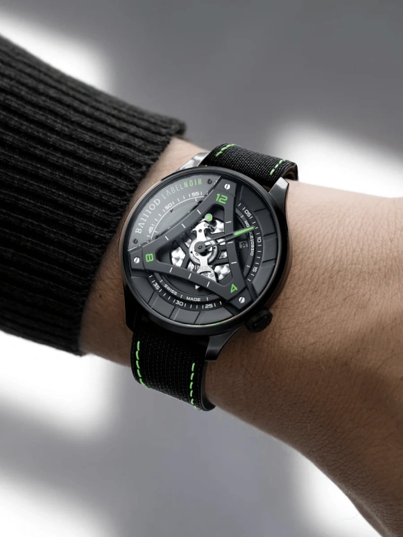 BA111OD,CHPTR_Δ 44mm,44mm,Stainless Steel,Black,Automatic,Day,40hours,CHPTR,CHPTR.5 LABEL NOIR Limited Edition