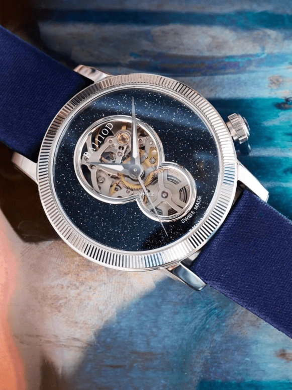 BA111OD,Chapter 6 36mm,36mm,Stainless Steel,Blue,Automatic,38hours,Sapphire,Crystal Glass,Chapter 6,Chapter 6.10 Aventurine
