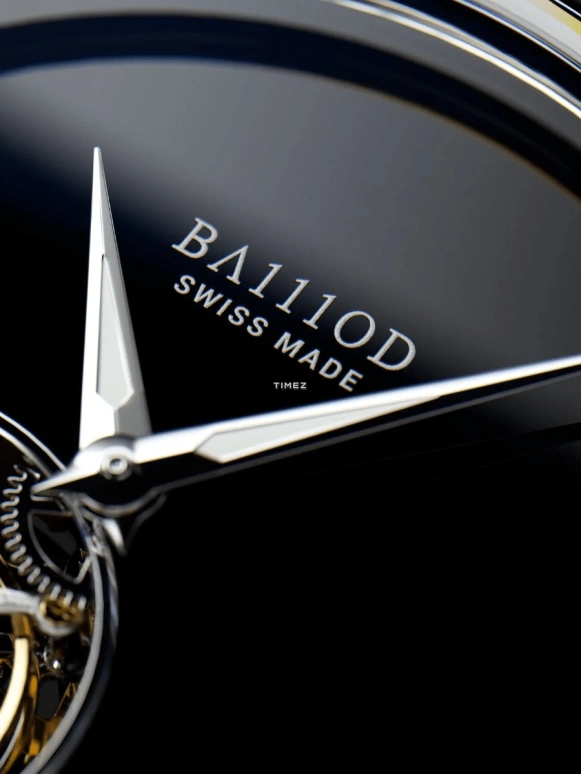 BA111OD,Chapter 4 40mm,40mm,Stainless Steel,Black,Handwound,Tourbillon,100hours,Chapter 4,Chapter 4.7 Onyx Tourbillon