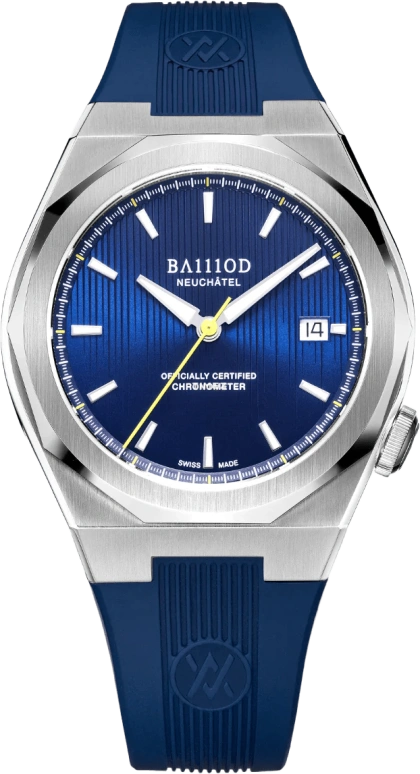 BA111OD Chapter 7 Chapter 7 Chronometer Absolute Blue rubber strap