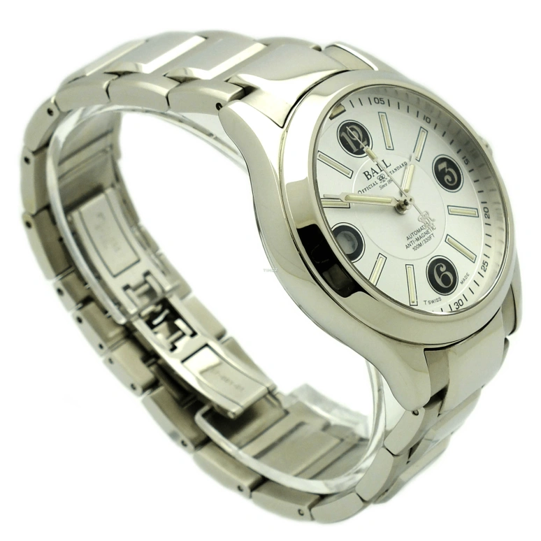 Ball Watch,Engineer II 40mm,40mm,Stainless Steel,White,Automatic,Day,Sapphire,Crystal Glass,NM1020C,NM1020C-L3-WH