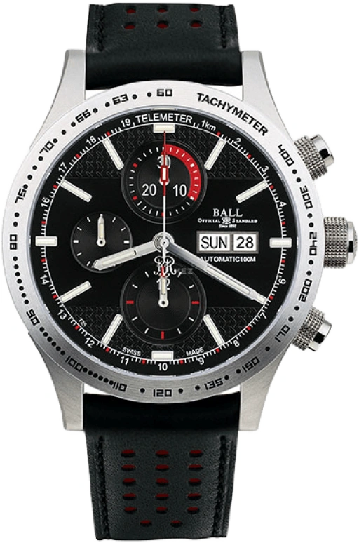 Ball Watch,Fireman 43mm,43mm,Stainless Steel,Grey,Automatic,Chronograph,Date,Anti-magnetic,CM2092C,CM2092C-L-BK