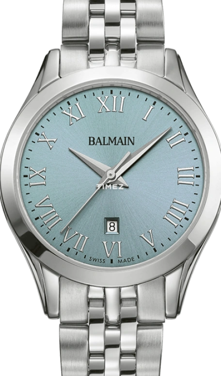 Balmain,Classic R 30mm,30mm,Stainless Steel,Ice Blue,Quartz,Day,26280hours,B4111,B4111.31.92