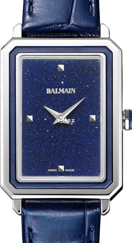 Balmain,Eirini 25x33mm,25x33mm,Stainless Steel,Blue,Quartz,26280hours,Sapphire,Crystal Glass,B4397,B4397.72.96