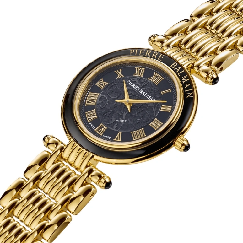 Balmain,Haute Elegance 30mm,30mm,Stainless Steel,Black,Quartz,Sapphire,Crystal Glass,Round,B8137,B8137.33.62