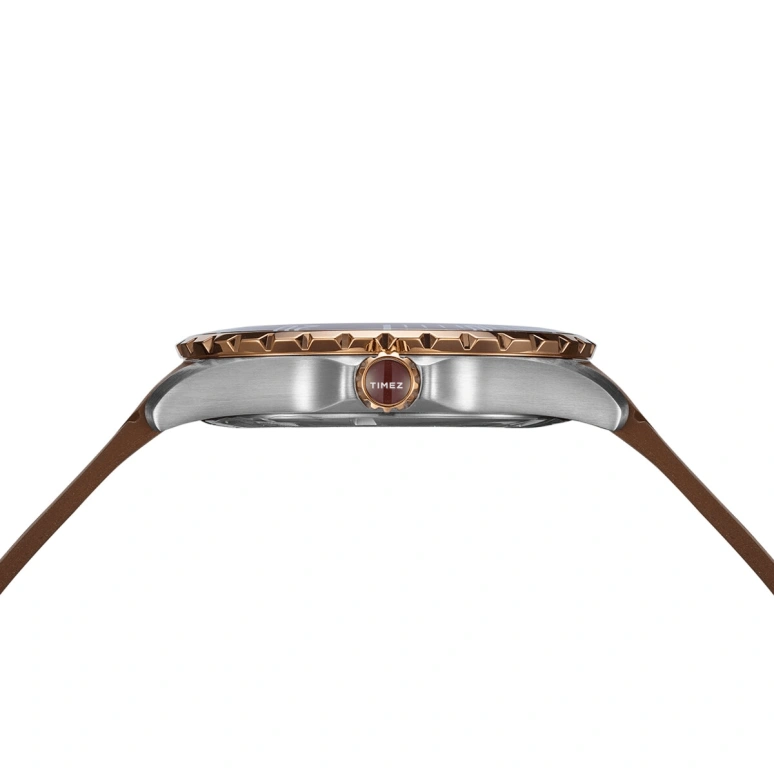 Balmain,Ophrys 42.50mm,42.50mm,Stainless Steel,Brown,Quartz,Day,Sapphire,Crystal Glass,B4348,B4348.52.55
