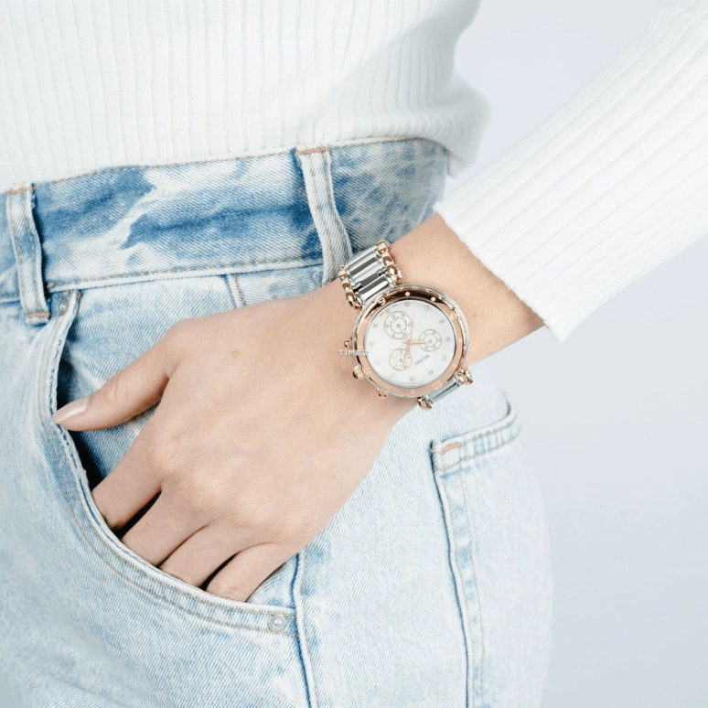 Balmain,Balmainia 38mm,38mm,Stainless Steel,Silver,Quartz,Chronograph,Day,B5638,B5638.33.85