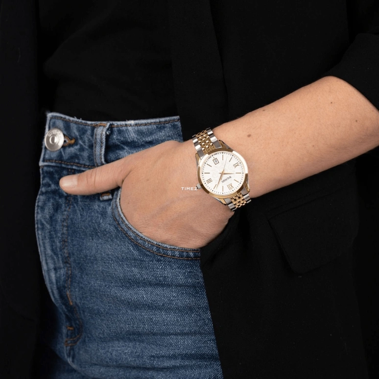 Balmain,Classic R 30mm,30mm,Stainless Steel,White,Quartz,Day,Sapphire,Crystal Glass,B4112,B4112.31.12