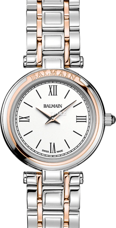 Balmain,Haute Elegance 24mm,24mm,Stainless Steel,White,Quartz,Sapphire,Crystal Glass,Round,B8098,B8098.33.22