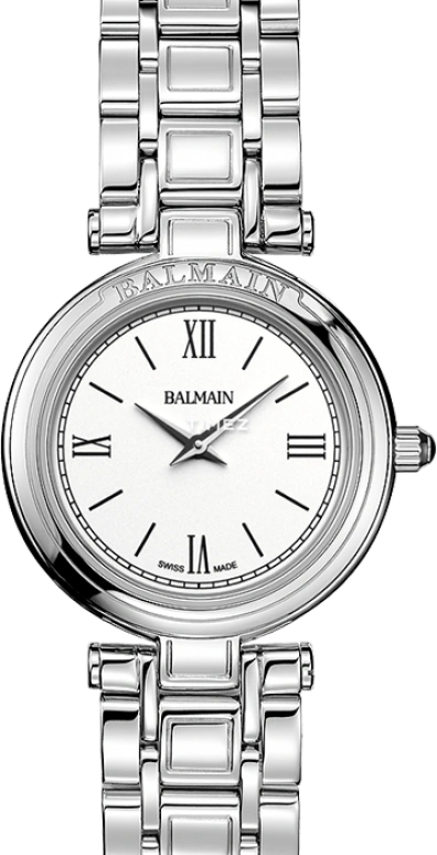 Balmain,Haute Elegance 24mm,24mm,Stainless Steel,White,Quartz,Sapphire,Crystal Glass,Round,B8091,B8091.33.22
