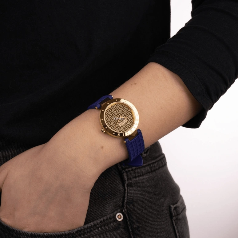 Balmain,Balmainia 33mm,33mm,Stainless Steel,Gold,Quartz,Sapphire,Crystal Glass,Round,B4250,B4250.72.27