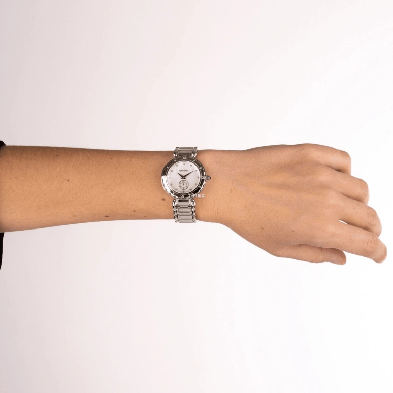 Balmain,Balmainia 32mm,32mm,Stainless Steel,Silver White,Quartz,Sapphire,Crystal Glass,Round,B4551,B4551.33.85