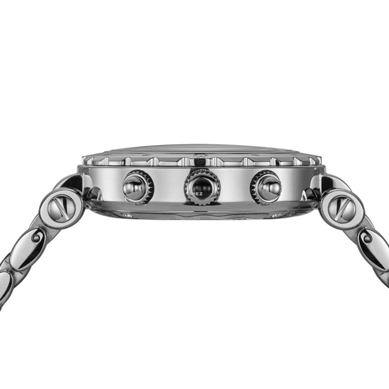 Balmain,Balmainia 38mm,38mm,Stainless Steel,White,Quartz,Chronograph,Day,B5631,B5631.33.85