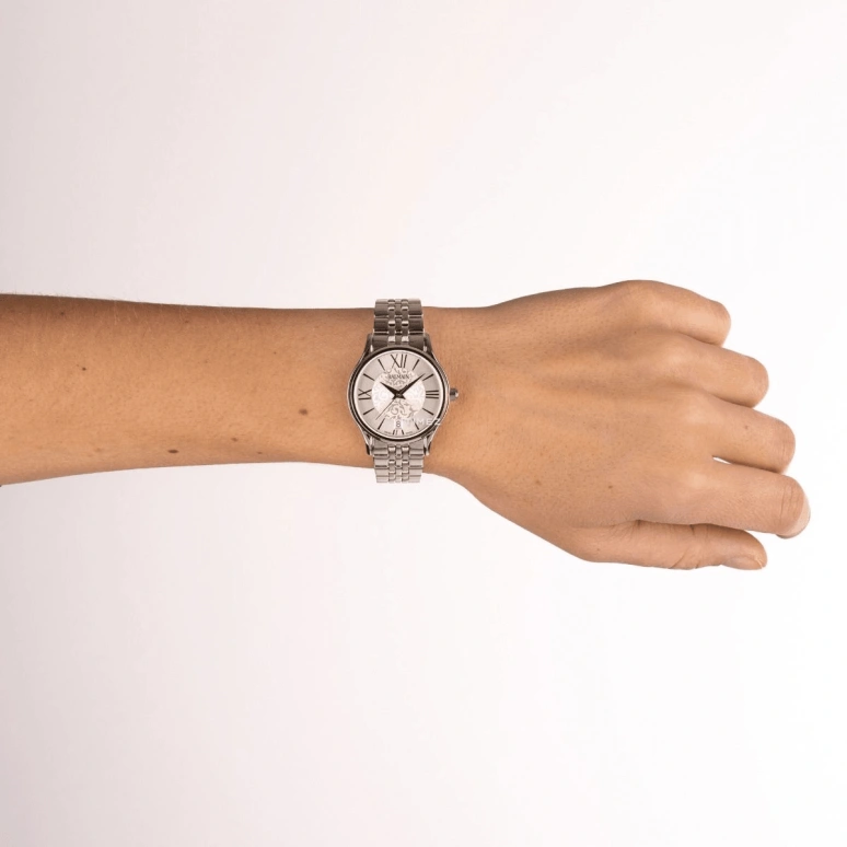 Balmain,Beleganza 32mm,32mm,Stainless Steel,Silver,Quartz,Day,Sapphire,Crystal Glass,B8351,B8351.33.18