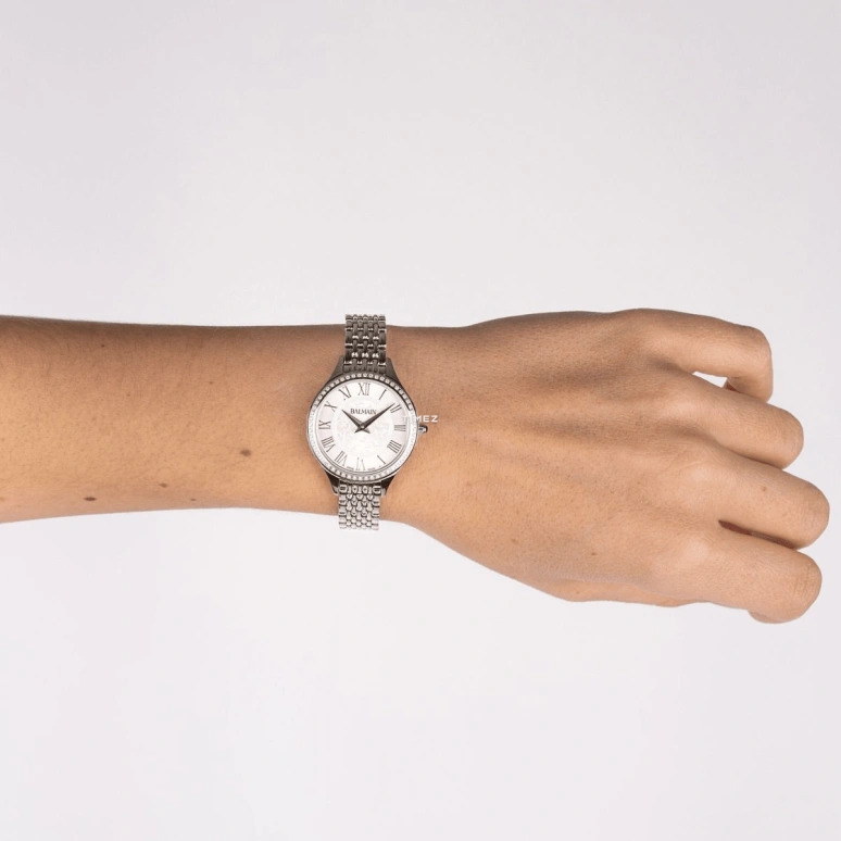 Balmain,Balmain de Balmain 29mm,29mm,Stainless Steel,Silver,Quartz,26280hours,Sapphire,Crystal Glass,B3916,B3916.33.12