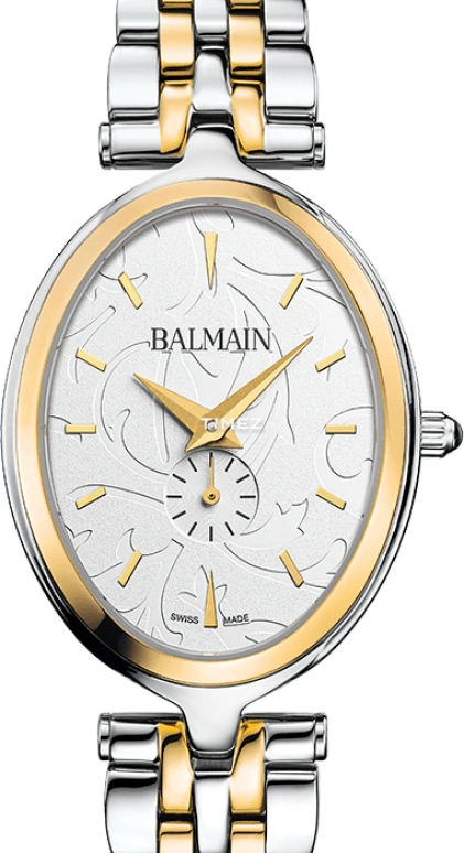 Balmain,Haute Elegance 26x31.70mm,26x31.70mm,Stainless Steel,Silver,Quartz,26280hours,Sapphire,Crystal Glass,B8112,B8112.39.15