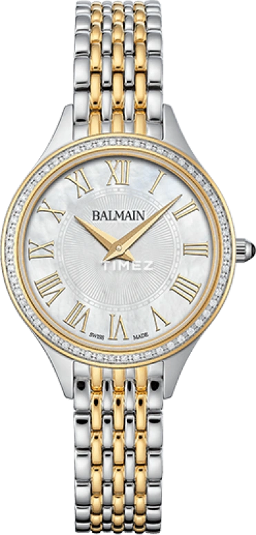 Balmain,Balmain de Balmain 29mm,29mm,Stainless Steel,Silver White,Quartz,26280hours,Sapphire,Crystal Glass,B3917,B3917.39.82