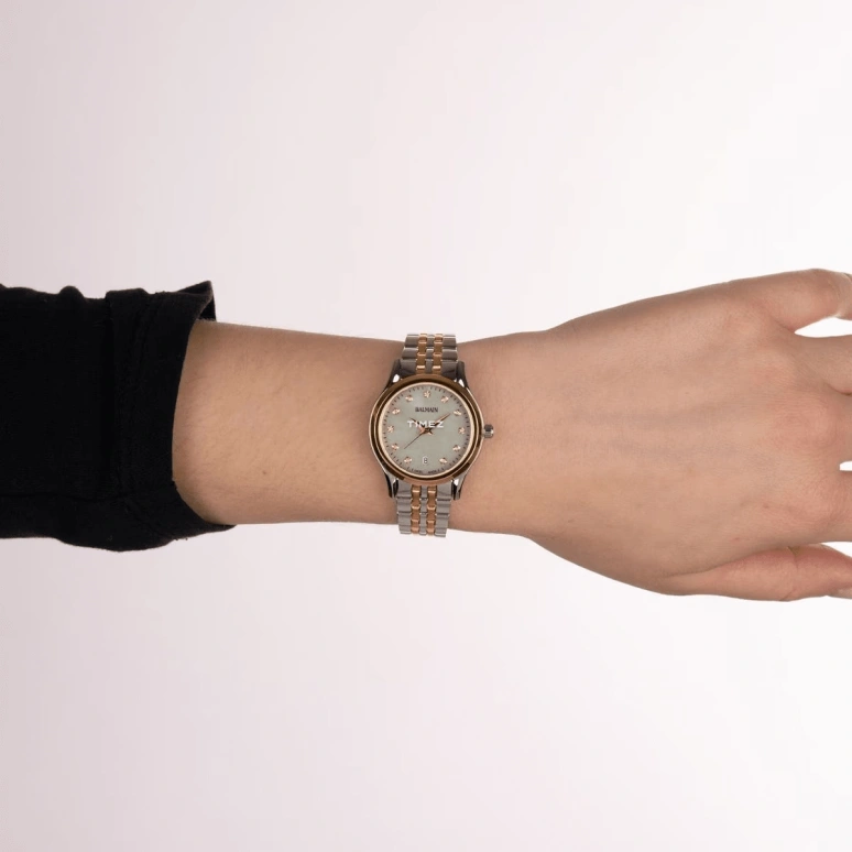 Balmain,Beleganza 27.50mm,27.50mm,Stainless Steel,Green,Quartz,Day,Sapphire,Crystal Glass,B8342,B8342.39.76