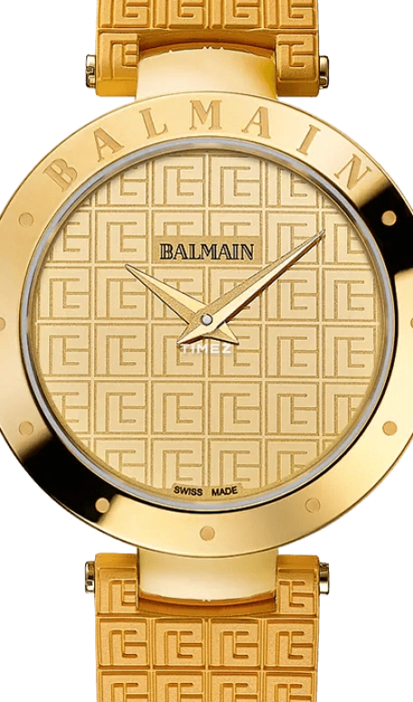 Balmain,Balmainia 33mm,33mm,Stainless Steel,Gold,Quartz,Sapphire,Crystal Glass,Round,B4250,B4250.42.27
