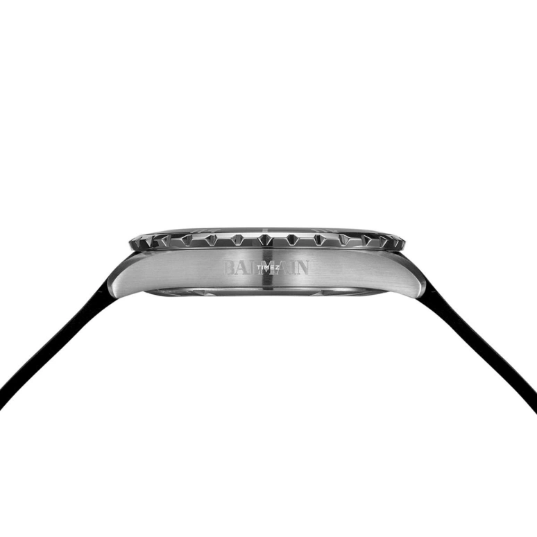 Balmain,Ophrys 42.50mm,42.50mm,Stainless Steel,Black,Quartz,Day,Sapphire,Crystal Glass,B4347,B4347.32.65