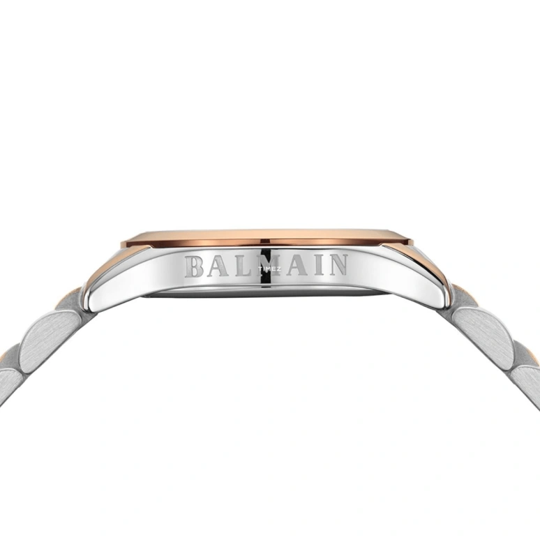 Balmain,Classic R 34mm,34mm,Stainless Steel,Pink Red,Quartz,Day,Sapphire,Crystal Glass,B4318,B4318.31.45