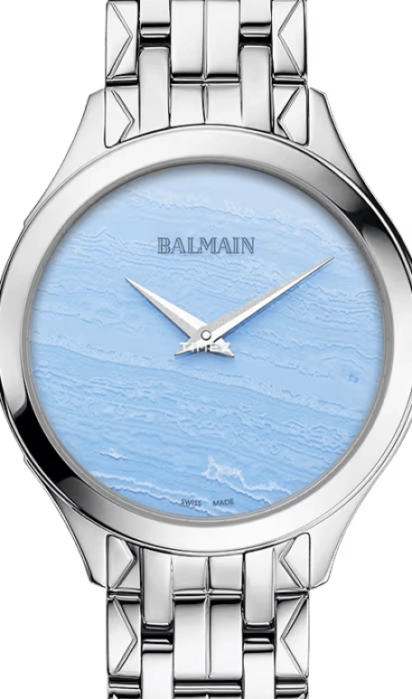 Balmain,Balmain Flamea 34mm,34mm,Stainless Steel,Blue,Quartz,Sapphire,Crystal Glass,Round,B4791,B4791.33.97