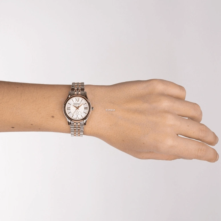 Balmain,Beleganza 27.50mm,27.50mm,Stainless Steel,Silver,Quartz,Day,Sapphire,Crystal Glass,B8348,B8348.33.18