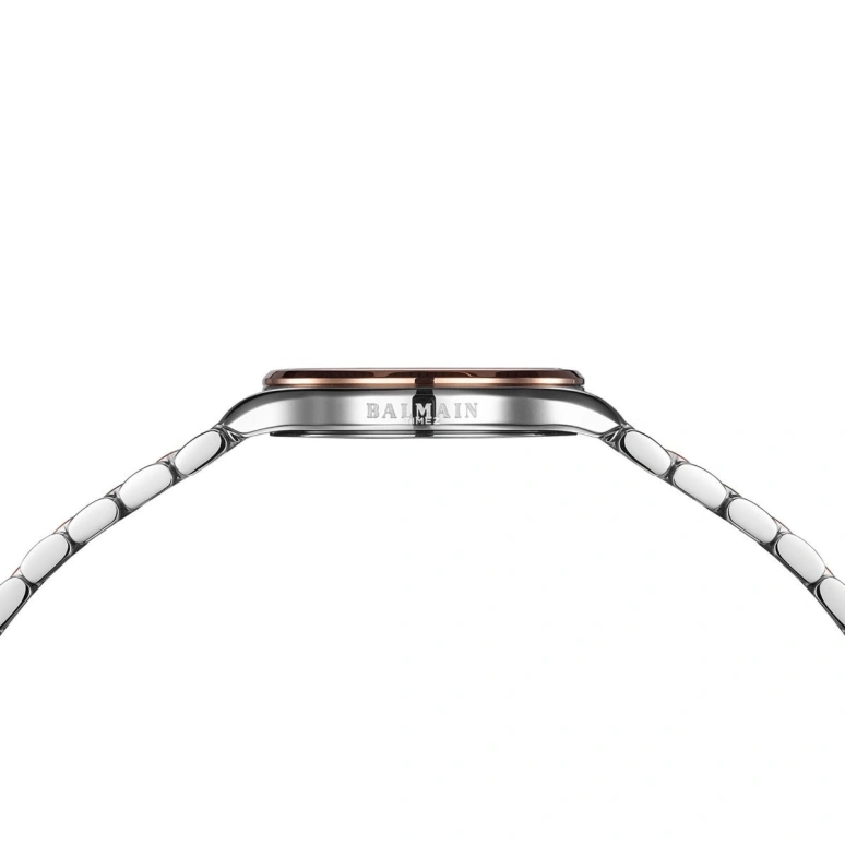 Balmain,Beleganza 32mm,32mm,Stainless Steel,Brown,Quartz,Day,Sapphire,Crystal Glass,B8358,B8358.33.55