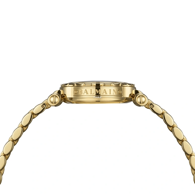 Balmain,Balmainia 38mm,38mm,Stainless Steel,Black,Quartz,Chronograph,Day,B5630,B5630.33.65