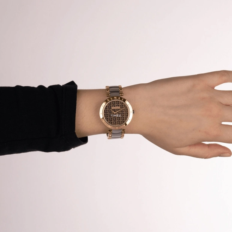 Balmain,Balmainia 33mm,33mm,Stainless Steel,Gold,Quartz,Sapphire,Crystal Glass,Round,B4252,B4252.39.27