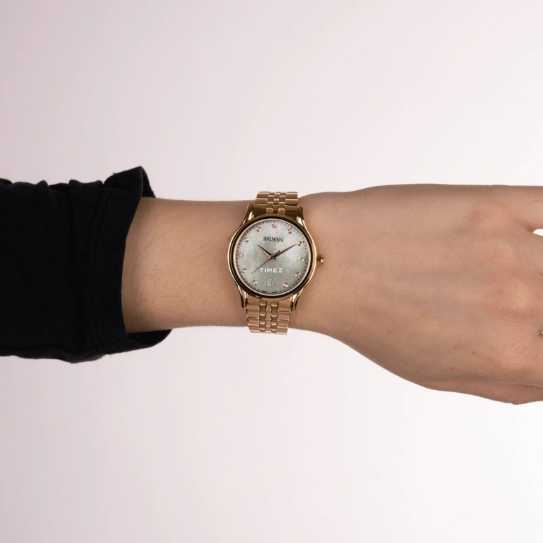 Balmain,Beleganza 32mm,32mm,Stainless Steel,Green,Quartz,Day,Sapphire,Crystal Glass,B8350,B8350.33.76