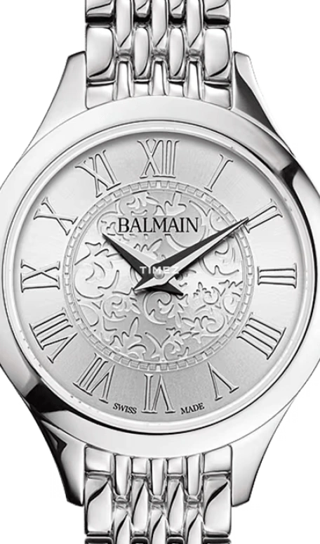 Balmain,Balmain de Balmain 25mm,25mm,Stainless Steel,Silver,Quartz,Sapphire,Crystal Glass,Round,B4931,B4931.33.12